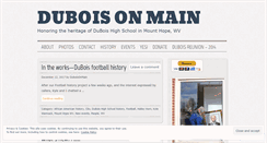Desktop Screenshot of duboisonmain.org